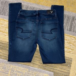 Women’s, American Eagle outfitters, high rise jeggings, super stretch, size 4